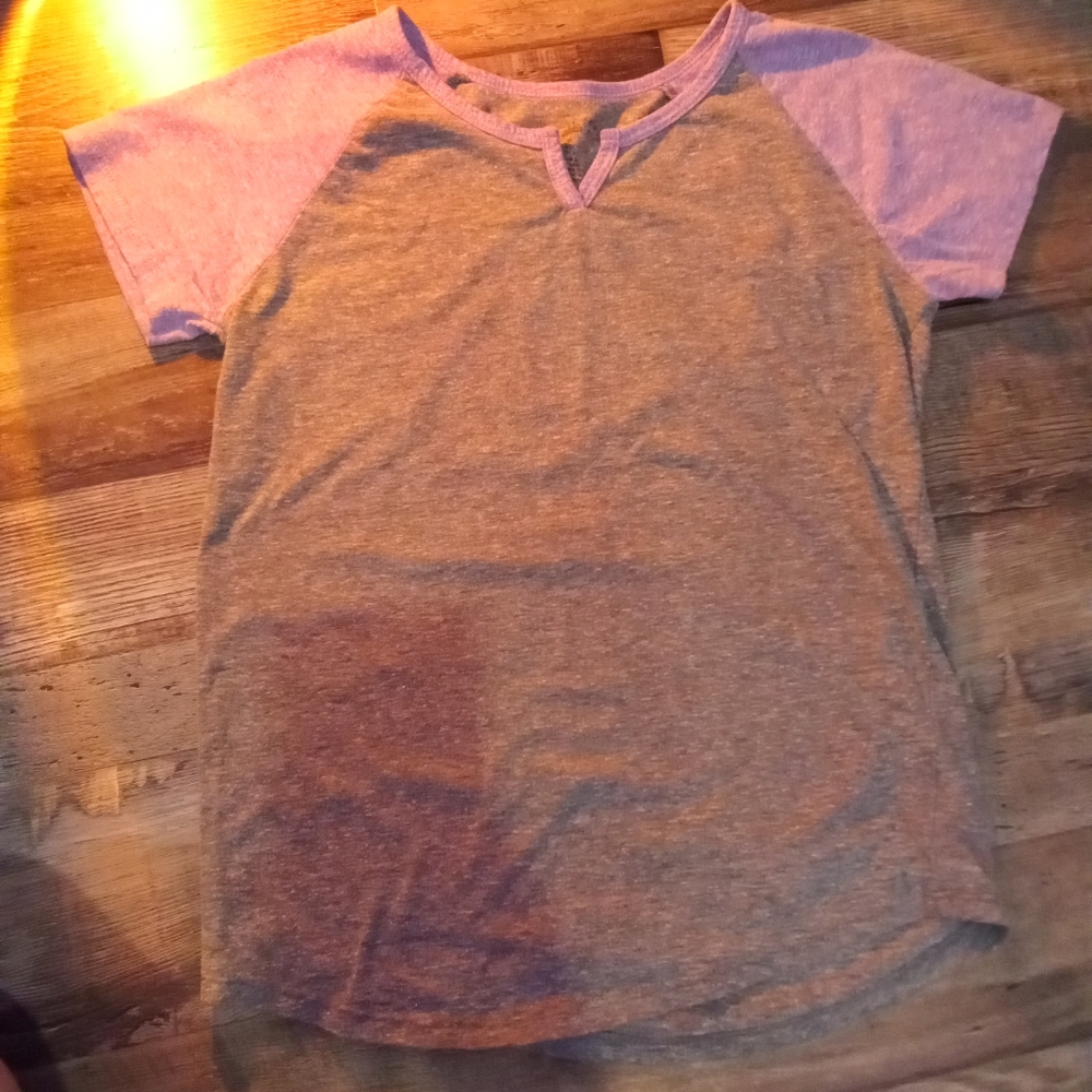 Purple & Grey Shirt